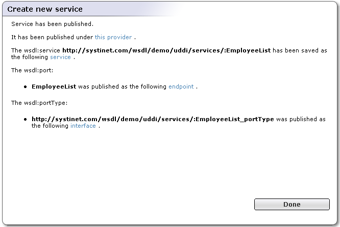 Publish Service - Summary