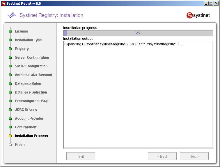 Installation Process