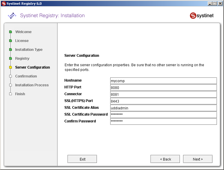 Server Configuration