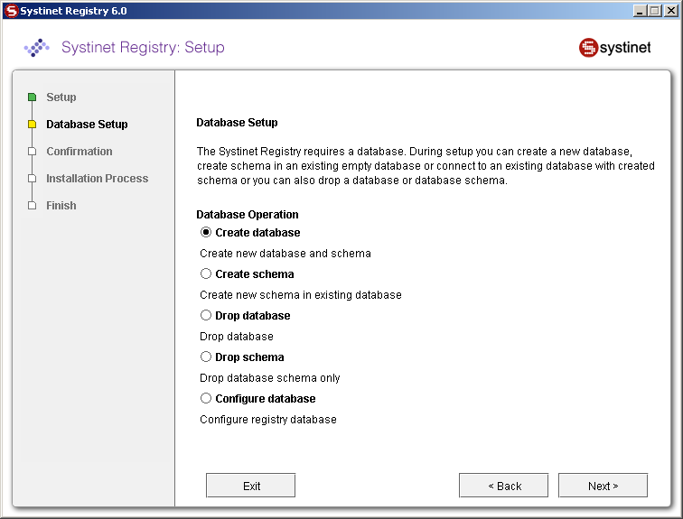 Database Creation Method