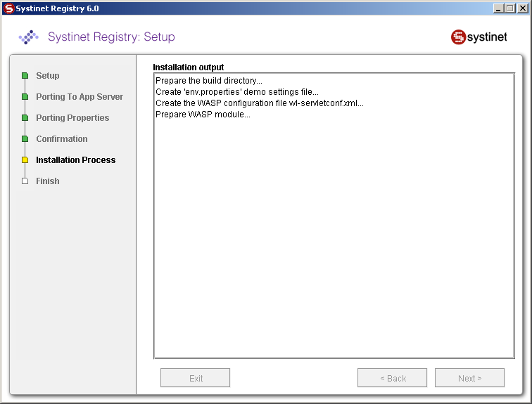 Porting Process After Confirmation of Settings