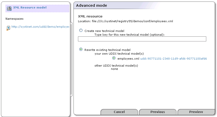 Publish XML Document - Advanced