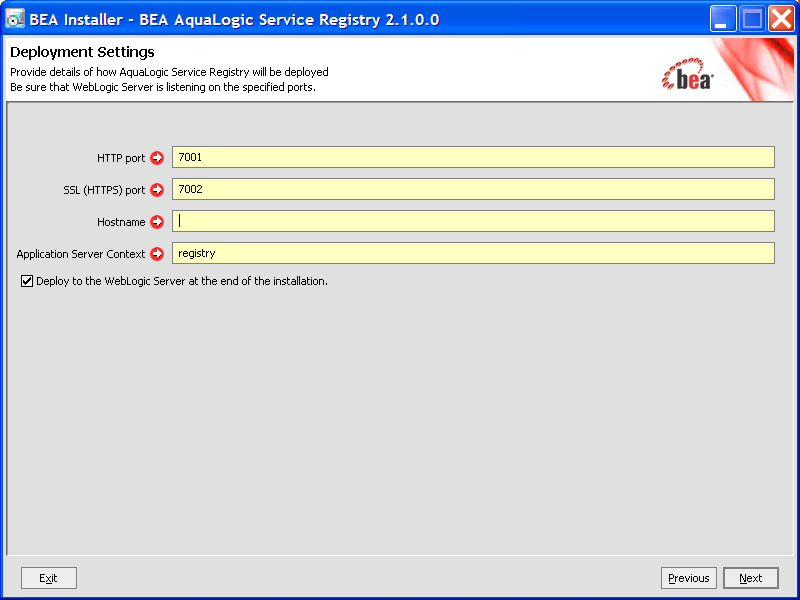 Server Configuration