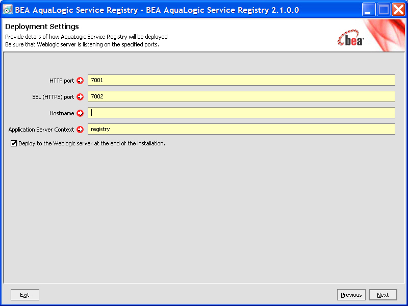 Server Configuration