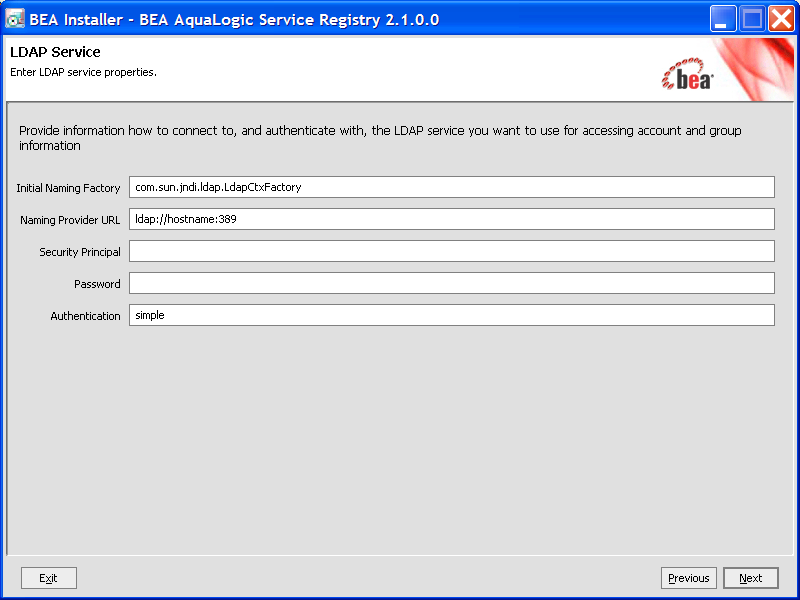 LDAP Service