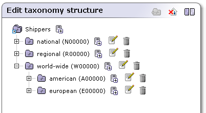 Edit Shippers Taxonomy 3