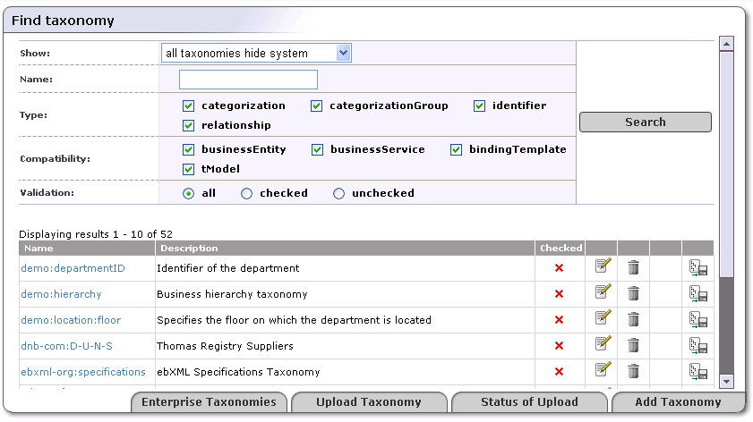 Find Taxonomy