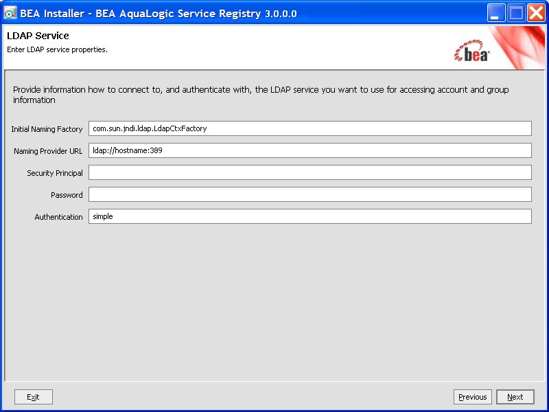 LDAP Service