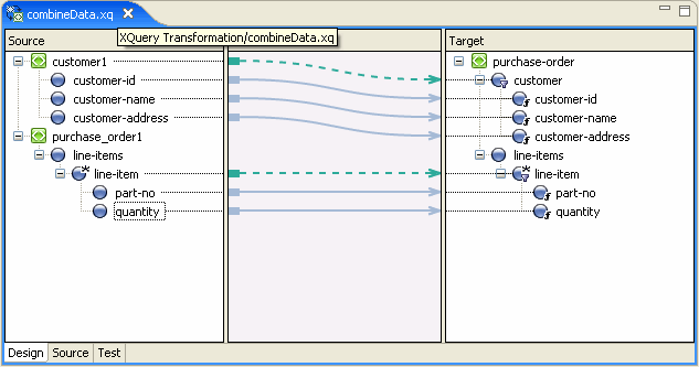 Data Transformation in Design View