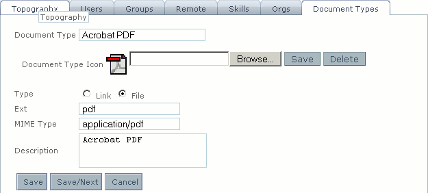 Document Type Details