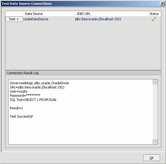 Test Data Source