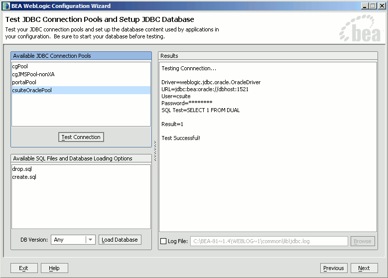 Setup Database