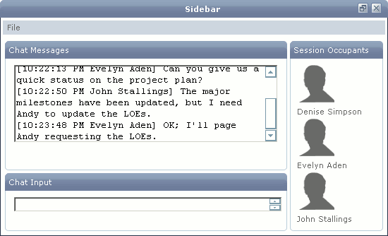 Sidebar