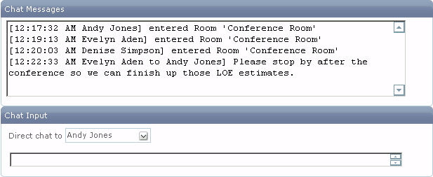 Directed Chat