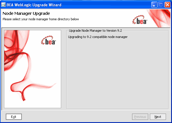 WebLogic Upgrade Wizard for Node Manager