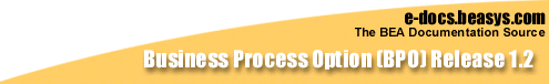 BEA [BPO] Release 1.2