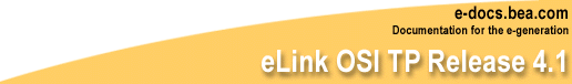 BEA eLink OSI TP 4.1