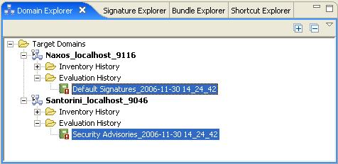 Domain Explorer Evaluation History