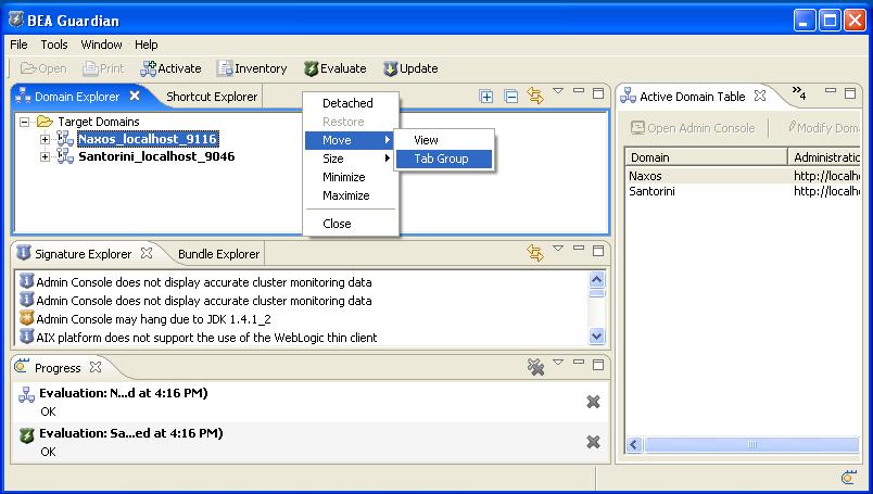 Guardian View and Editor Tab Groups