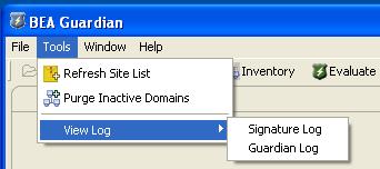 Main Menu Tools Menu