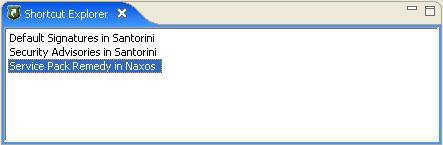 Shortcut Explorer List Shortcuts