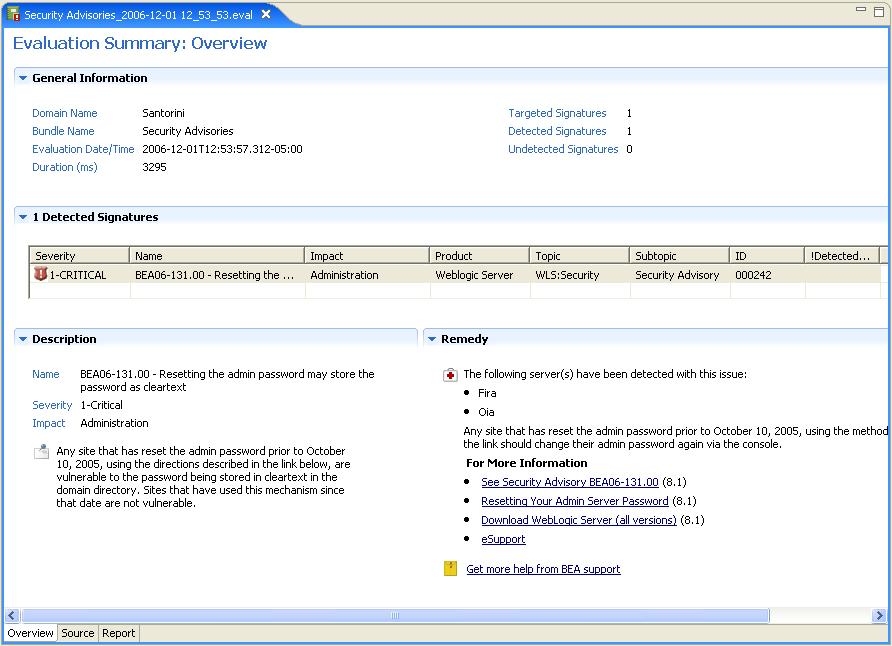 Support Case Wizard Evaluation Summary