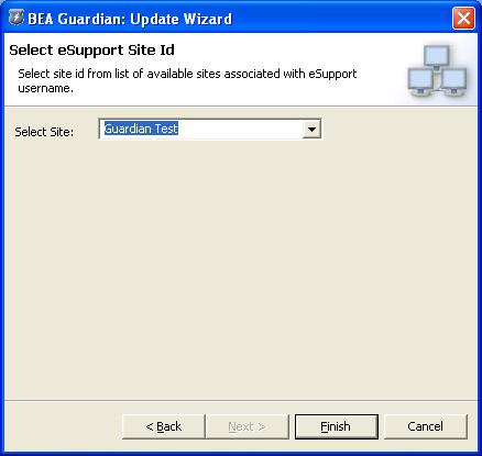 Update Wizard Site Identifier Prompt