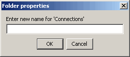 Folder Properties Dialog Box