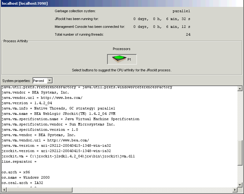System Tab