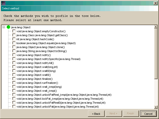 Select Method Dialog Box
