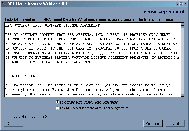 License Agreement