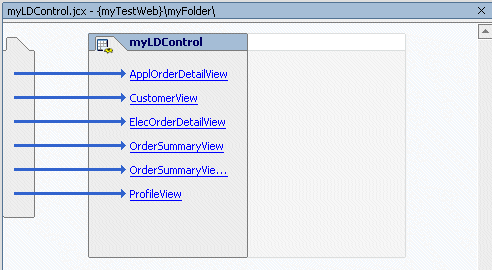 Design View of a Control File
