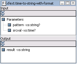 Sample XQuery Function as it Appears in the Data View Builder Work Area