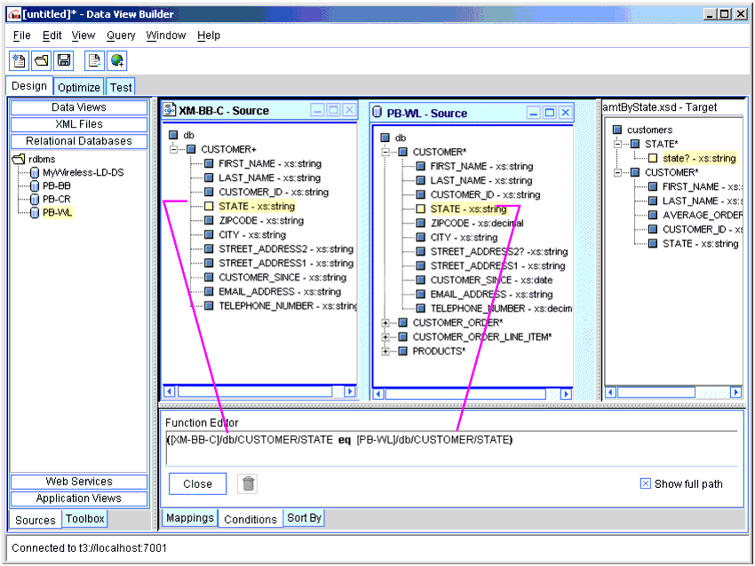Mapping Elements to Functions