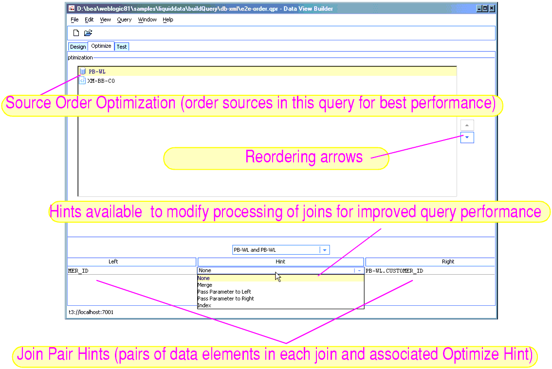 Optimize Tab