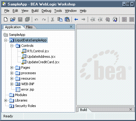 Avitek Customer Self-Service Sample Application Application Palette