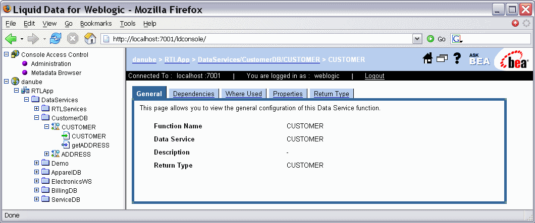 Function Metadata