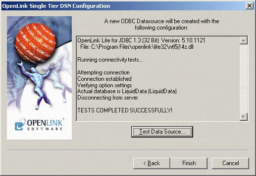 DbVisualizer View of Liquid Data