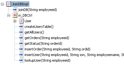Document Structure Window for a Custom Control