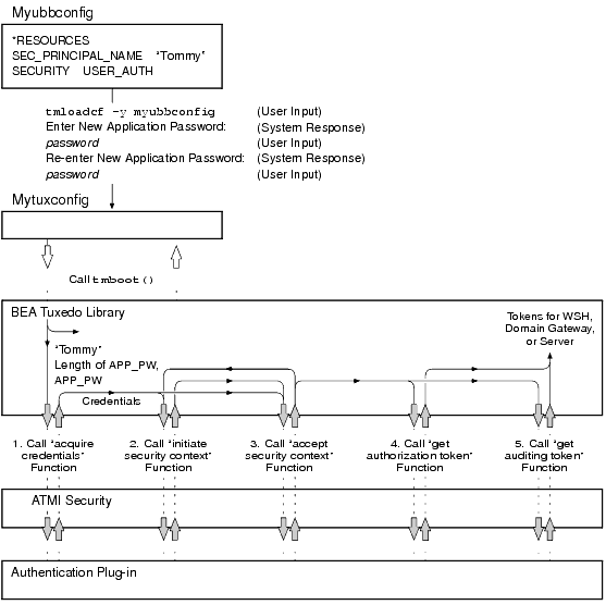 Acquiring Credentials and Tokens During Application Booting