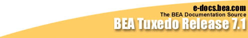 BEA Tuxedo Release 7.1