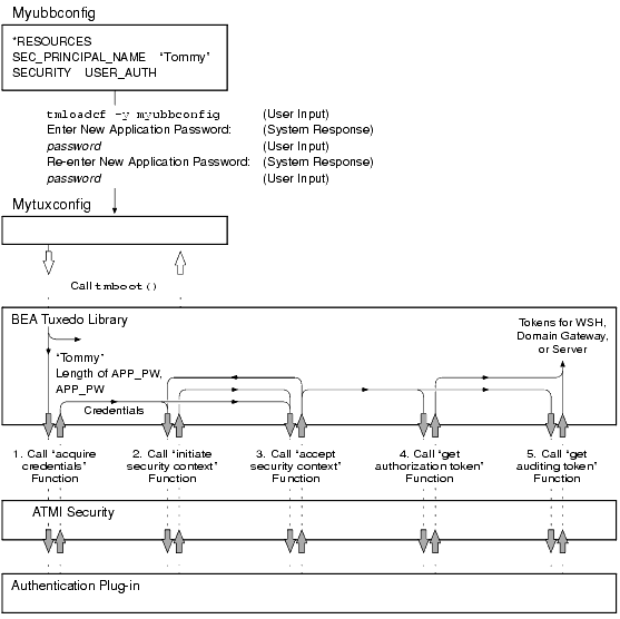 Acquiring Credentials and Tokens During Application Booting