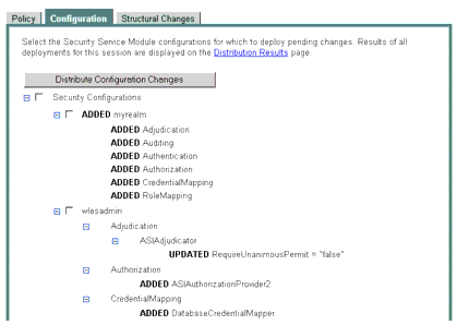 Configuration Status