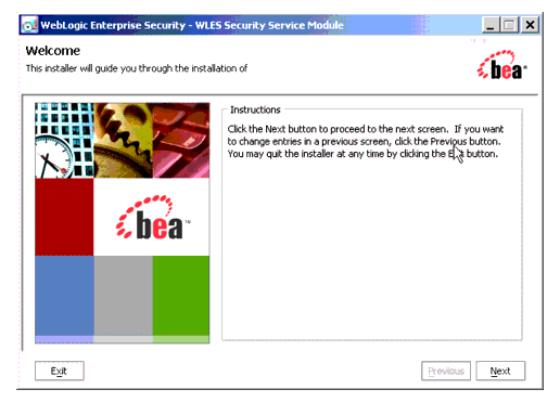WLES Security Service Module Window