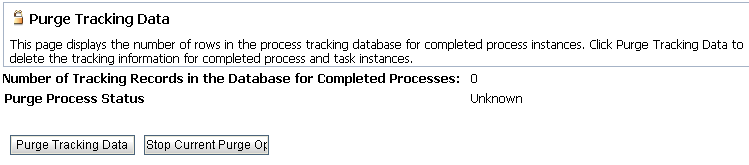 Purge Tracking Data