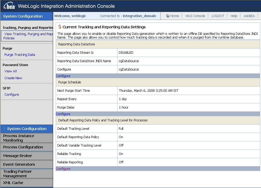 System Configuration