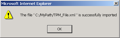 Import Trading Partner Management Data