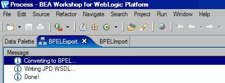 Export log 