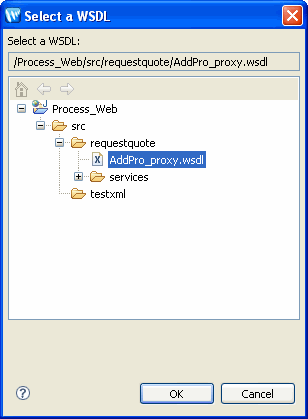 Select a WSDL