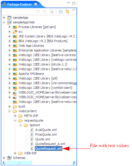 Locating the XML Document for Validation 